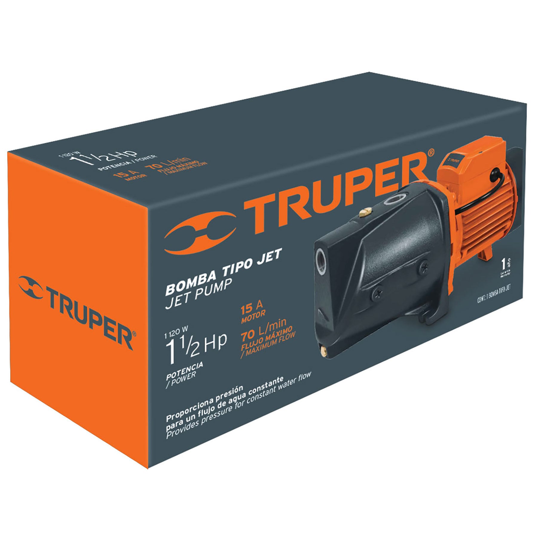 Bomba tipo jet 1-1/2 HP - Imagen 4