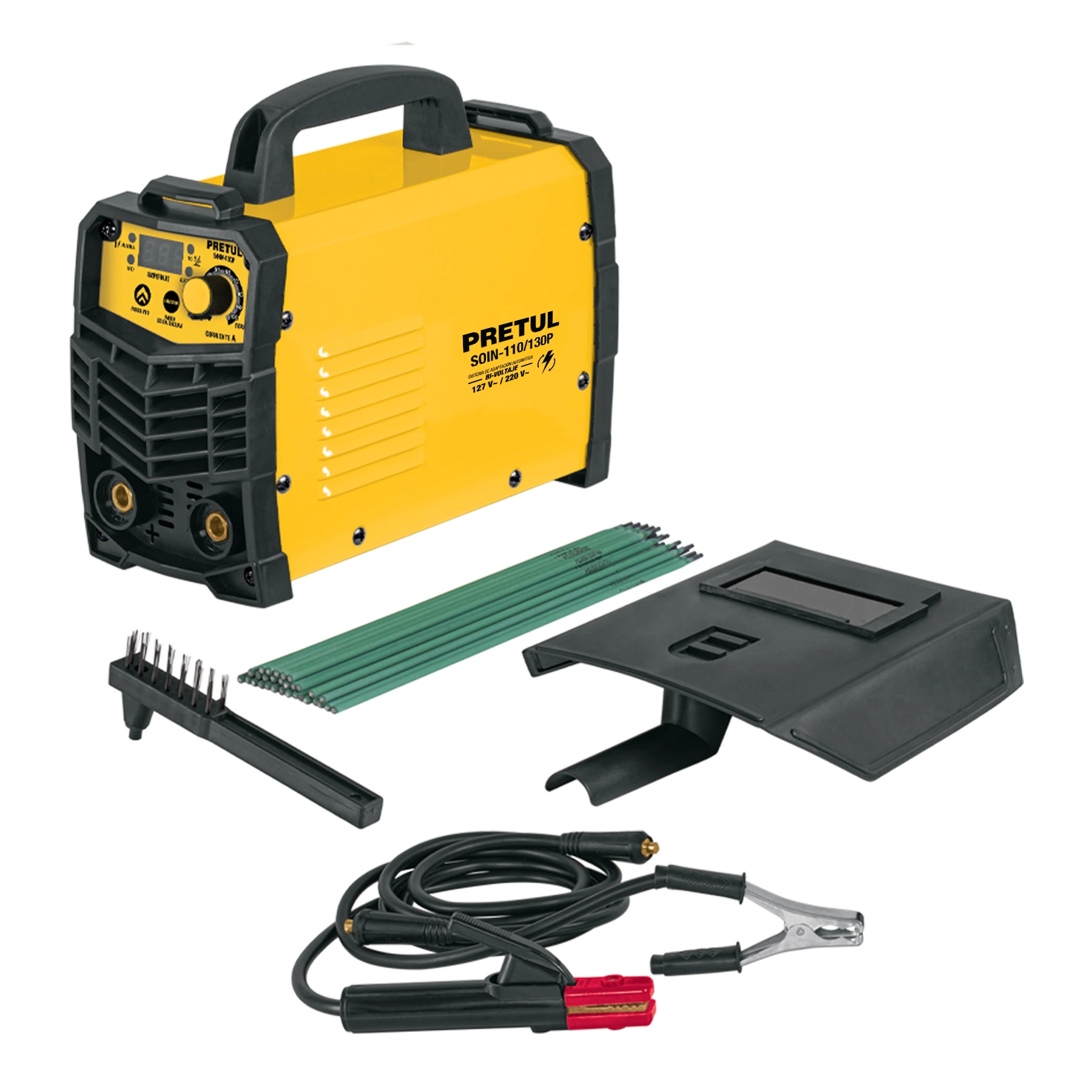 Soldadora inversora 130A 127/220V