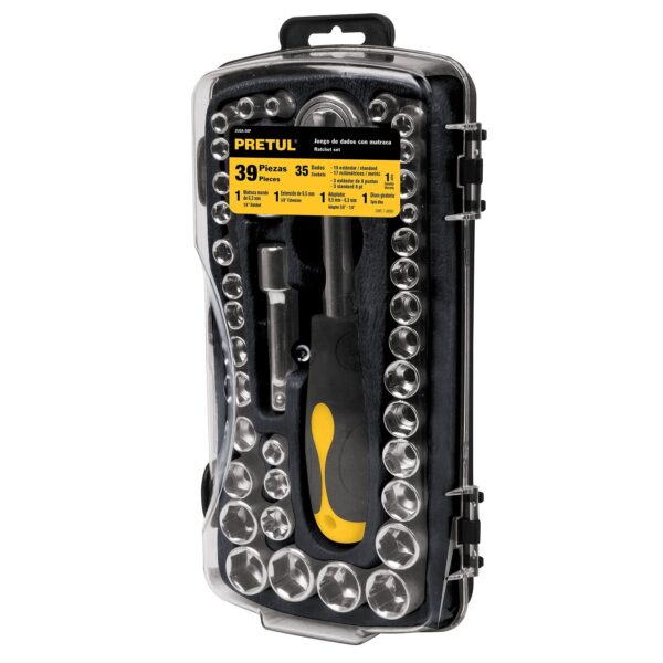 Set de rach y copas, 39 piezas