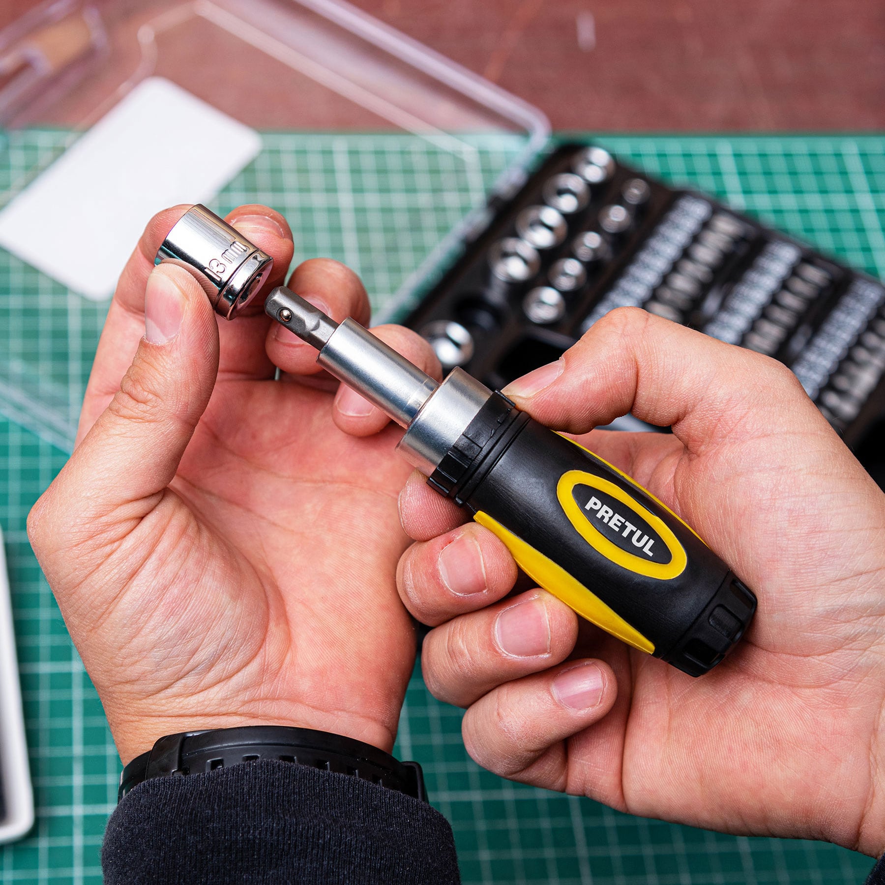 Set de destornillador y copas, 81 piezas - Imagen 3