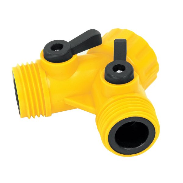 Conector "Y" plástico entrada 3/4" Pretul