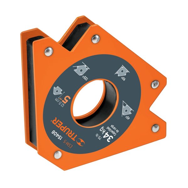 Escuadra magnética para soldar 5"