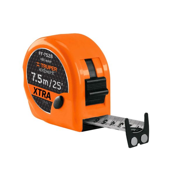 Flexómetro XTRA de 7.5 m cinta 28 mm