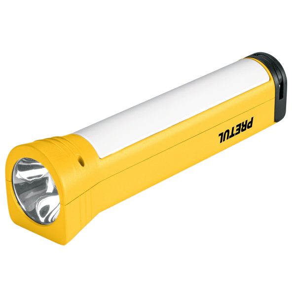 Linterna recargable con lámpara de emergencia 280 lm Pretul