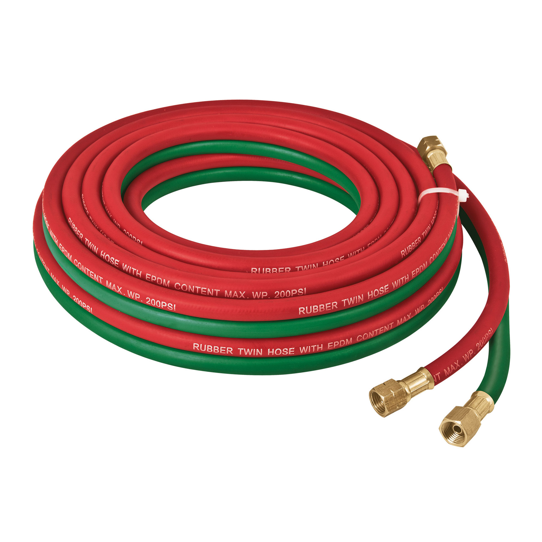 Manguera cuata reforzada para oxiacetileno 7.5 m