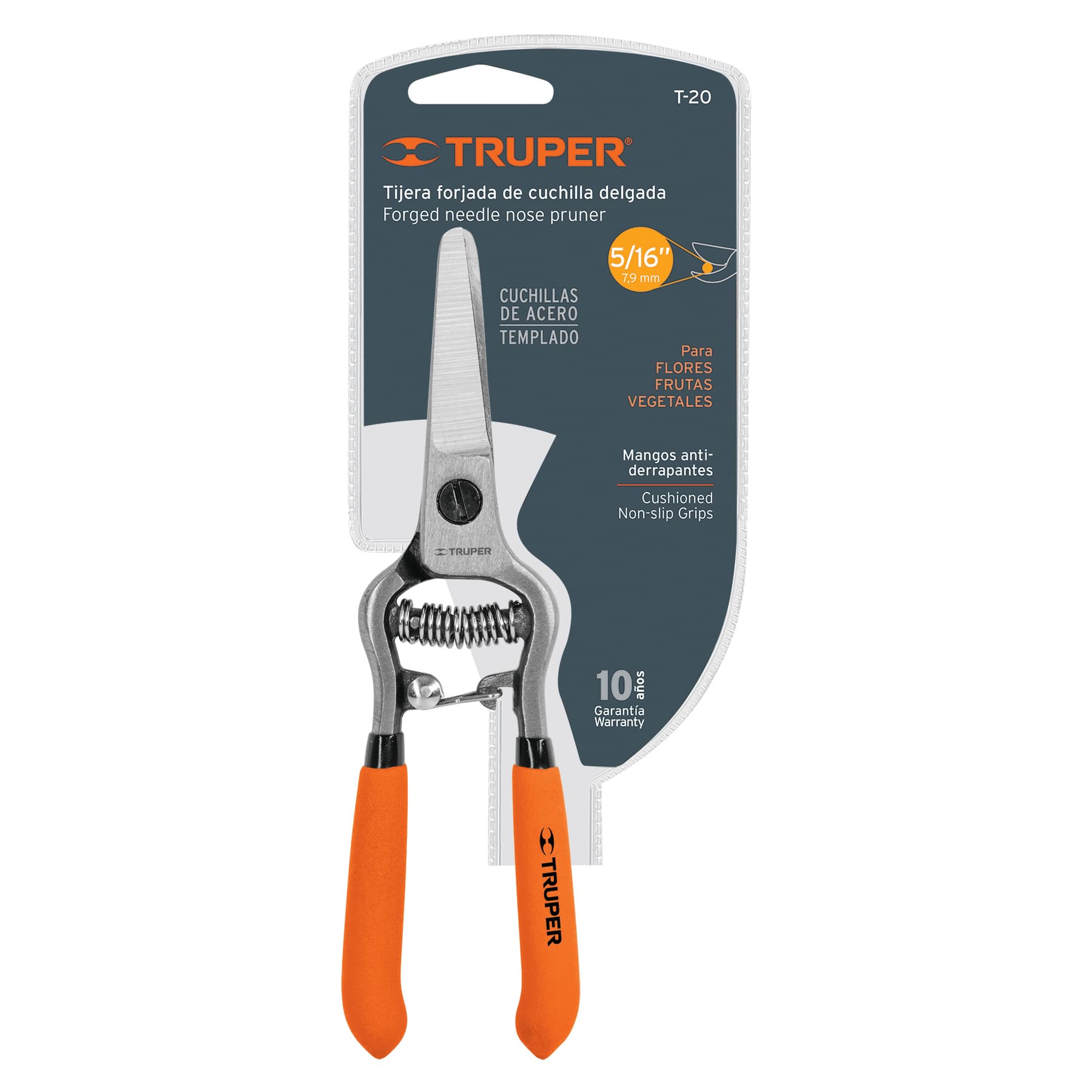 Tijera para poda 6" cuchilla delgada - Imagen 2