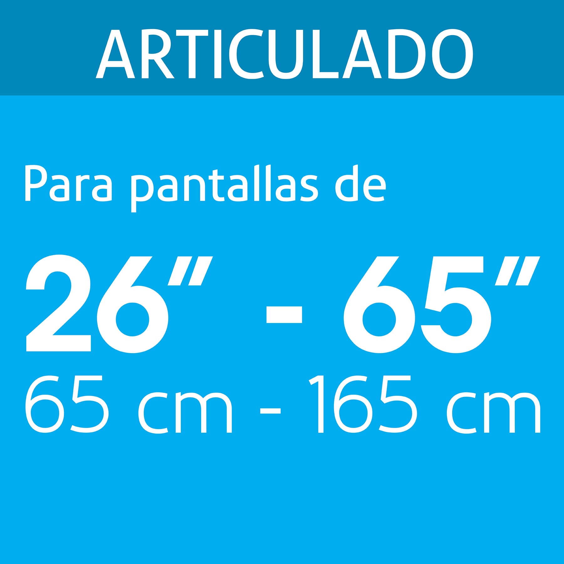 Soporte para TV articulado 26"-65" - Imagen 4