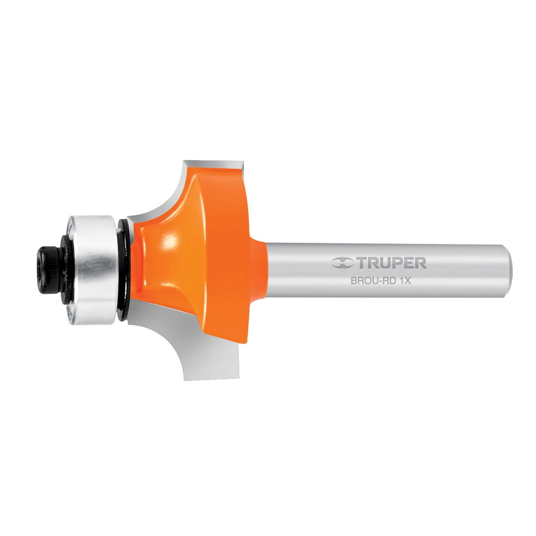Broca para router redondeado 1" con balero