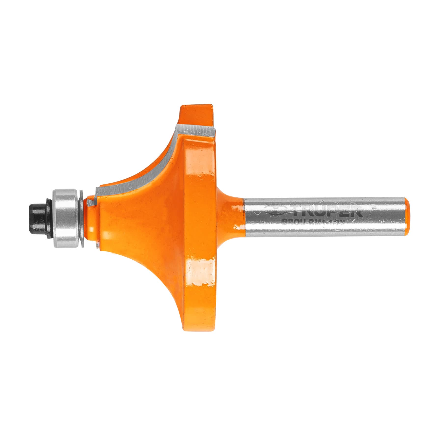 Broca para router redondeado con moldura 1-1/2" con balero