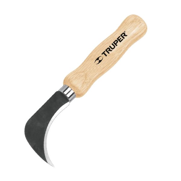 Cuchillo curvo para linóleo 8"