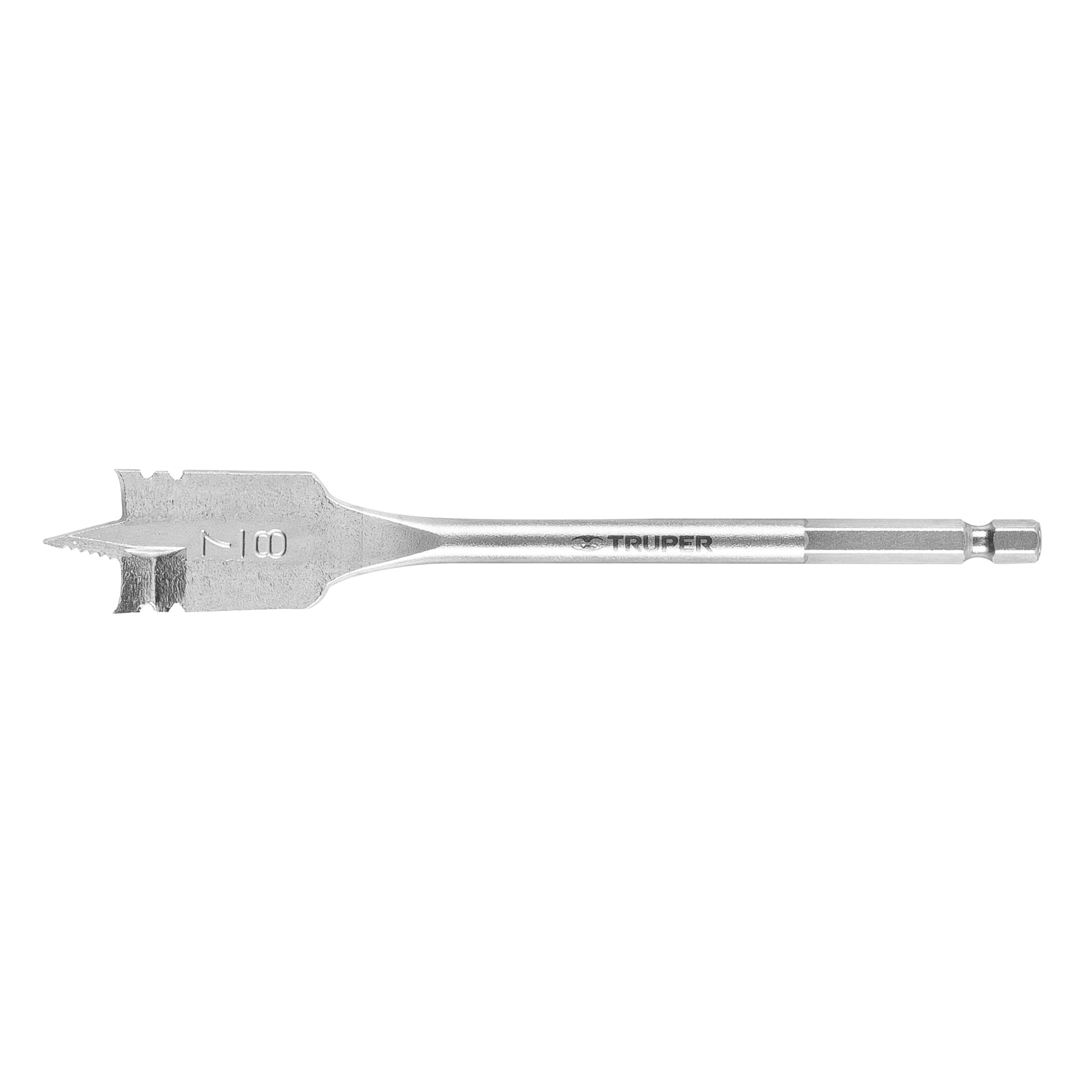 Broca plana de manita 7/8" Truper