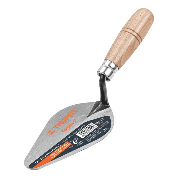 Cuchara para albañil 6" forjada tipo Centroamericana Truper