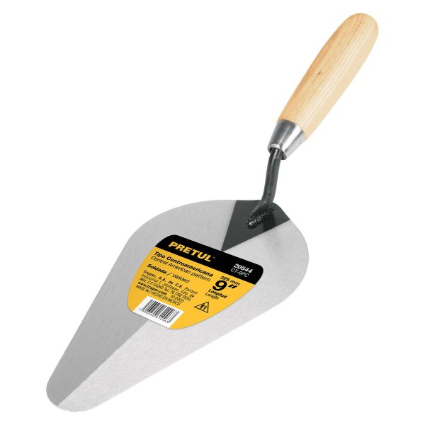 Cuchara para albañil 9" tipo centroamericana Pretul