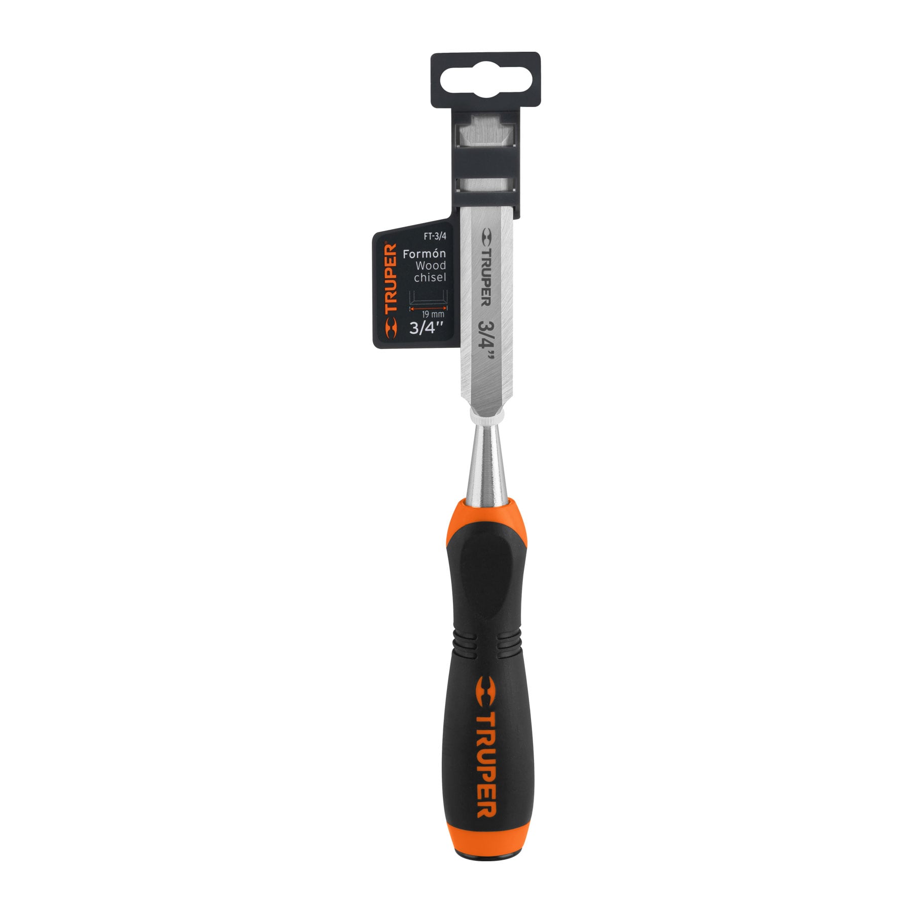 Formón 3/4" mango Comfort Grip Truper - Imagen 2