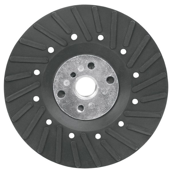 Respaldo para discos de lija 4-1/2" eje 5/8-11 Truper