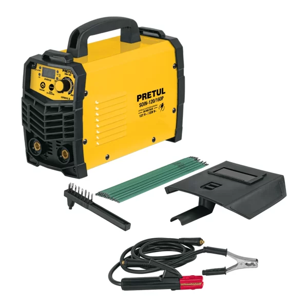 Soldadora inversora 160 A Bi-voltaje 127/220 V Pretul
