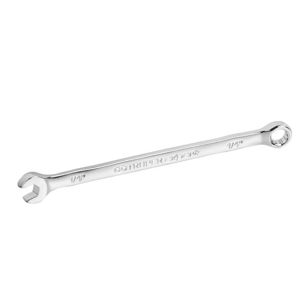 Llave combinada extralarga 1/4" x 125 mm de largo Expert