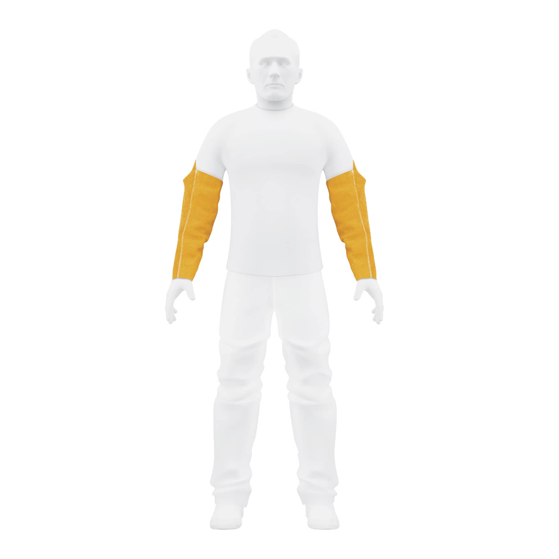 Protección para soldar mangas de carnaza Truper