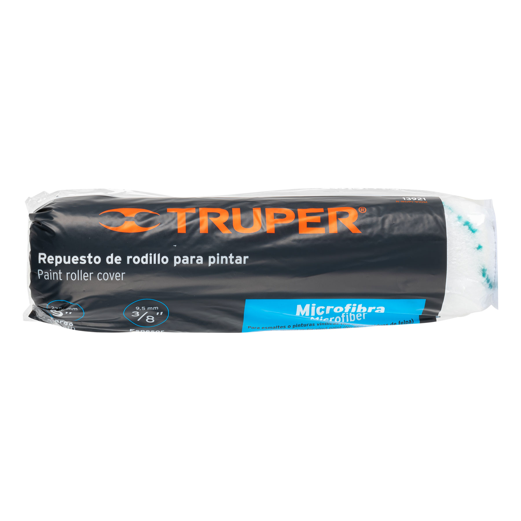 Felpa p/rodillo microfibra 9x3/8" superficies poco rugosas - Imagen 2