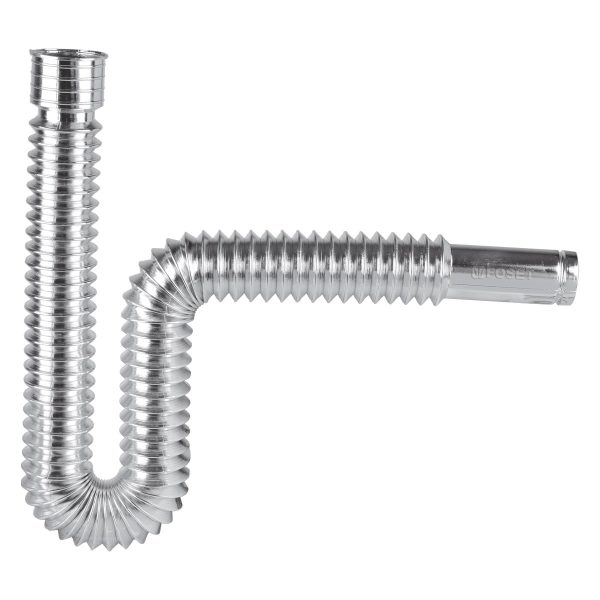 Céspol flexible p/lavabo y fregadero polipropileno cromo