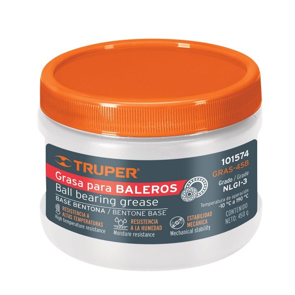 Grasa de bentona para baleros 450 g Truper