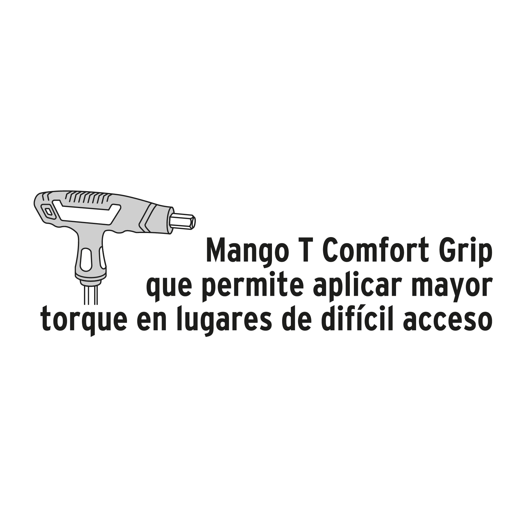 Juego de 8 llaves torx extralargas con mango T Truper - Imagen 4