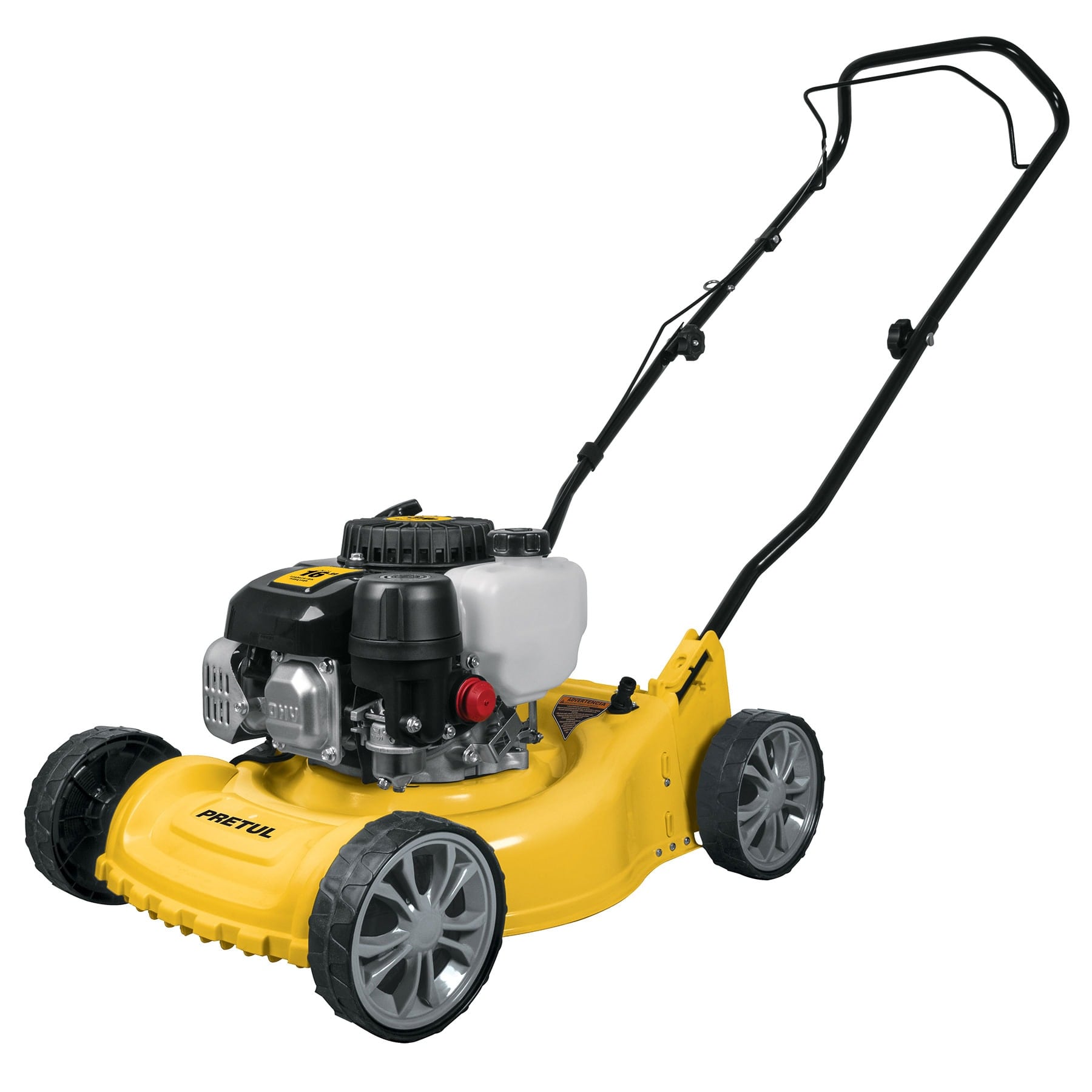 Podadora con motor a gasolina de 3 HP 16" de corte Pretul