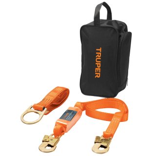 Kit contra caídas con arnés de un anillo Truper