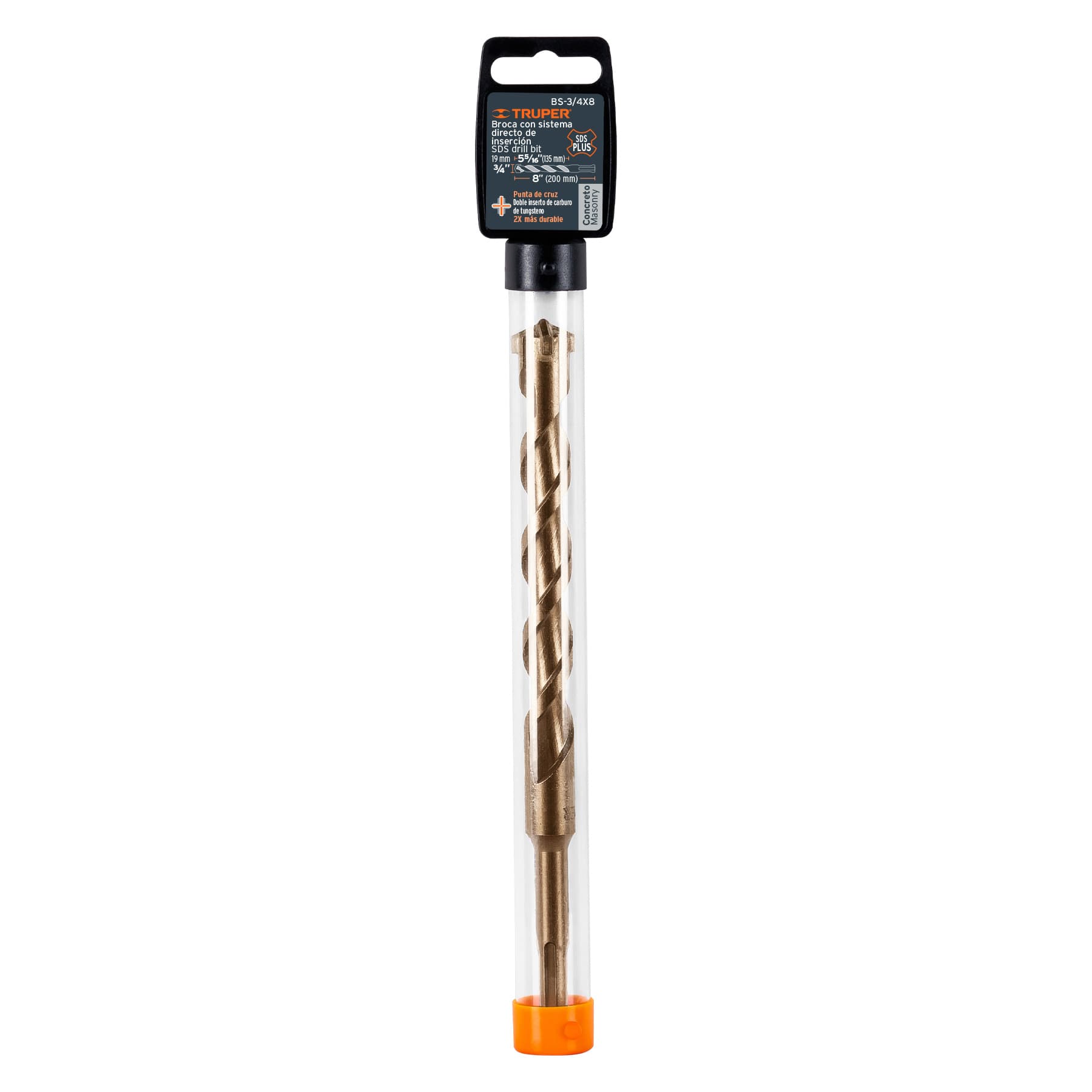 Broca SDS Plus 3/4 x 8" - Imagen 2