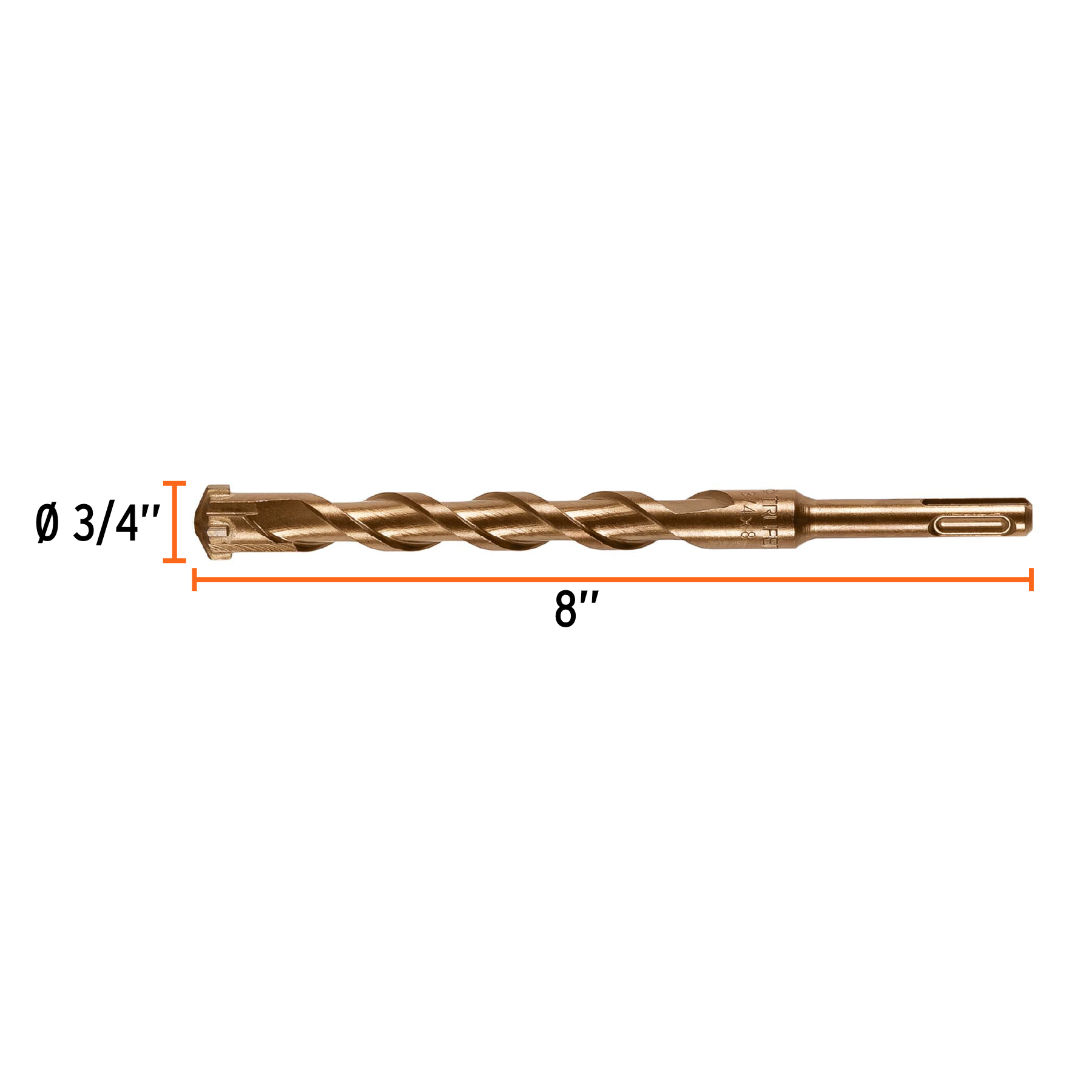 Broca SDS Plus 3/4 x 8" - Imagen 3