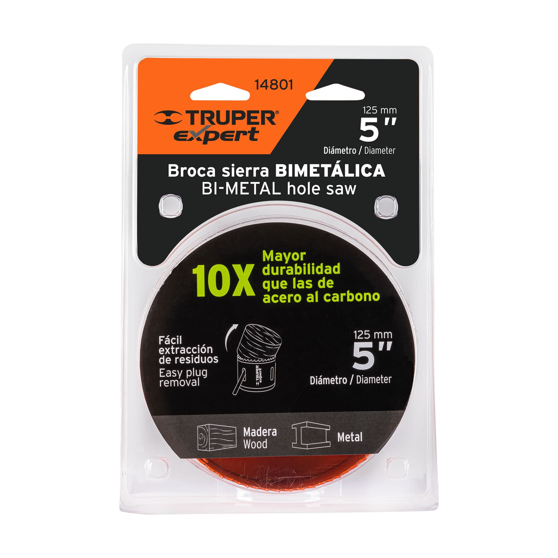 Brocasierra bimetálica 5" Truper Expert - Imagen 2