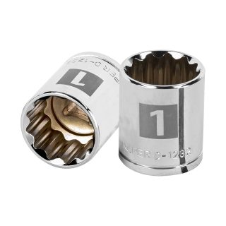 Copa de 1" 12 puntas raíz 1/2"