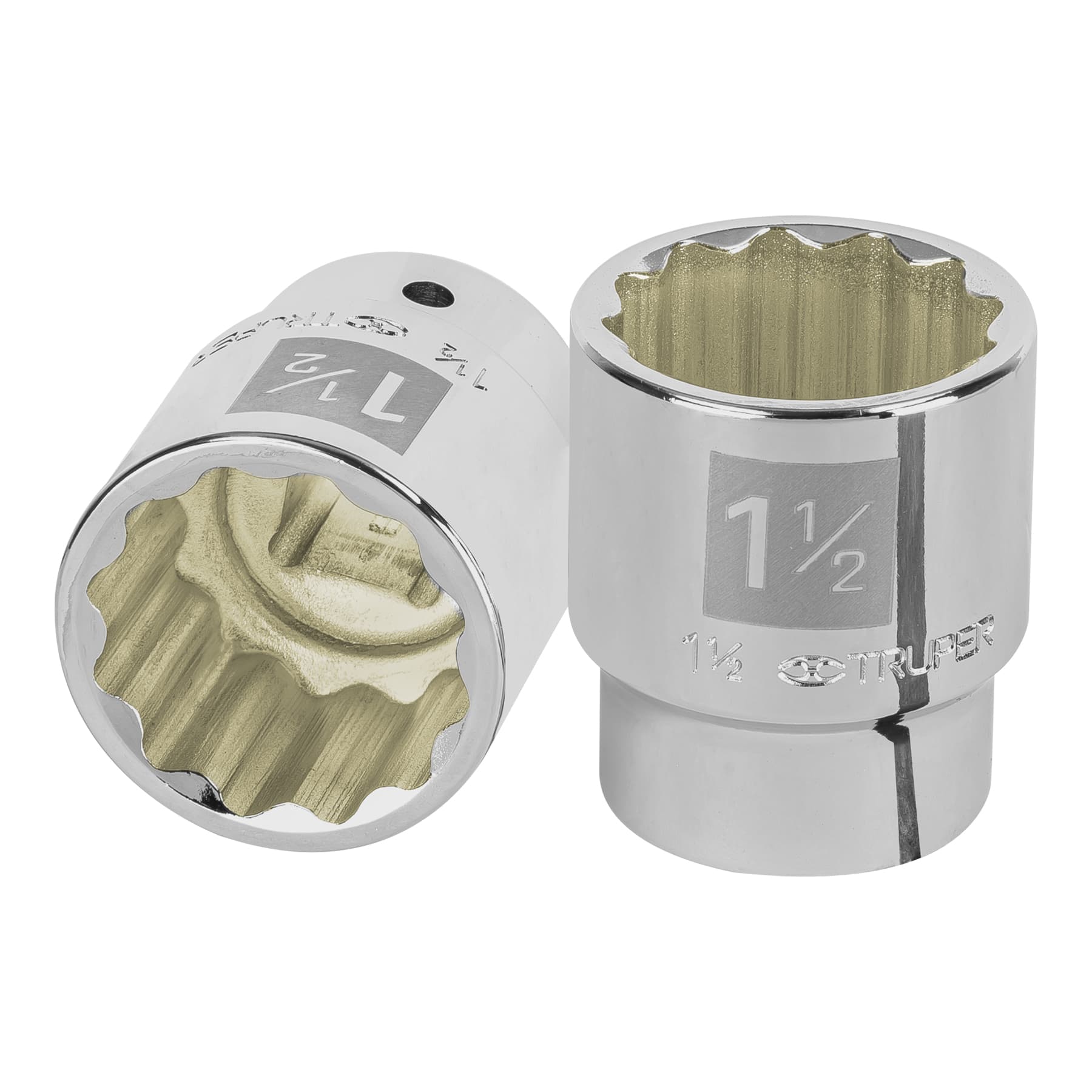 Copa de 1-1/2" 12 puntas raíz 3/4"