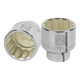 Copa de 2" 12 puntas raíz 3/4"