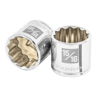 Copa de 15/16" 12 puntas raíz 3/8"