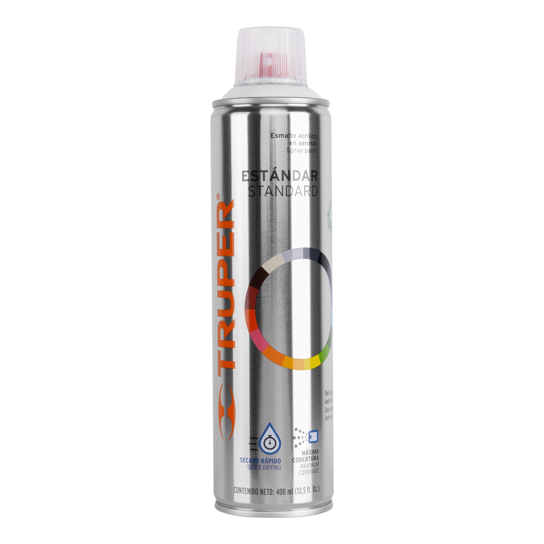 Pintura en aerosol blanco brillante 400 ml