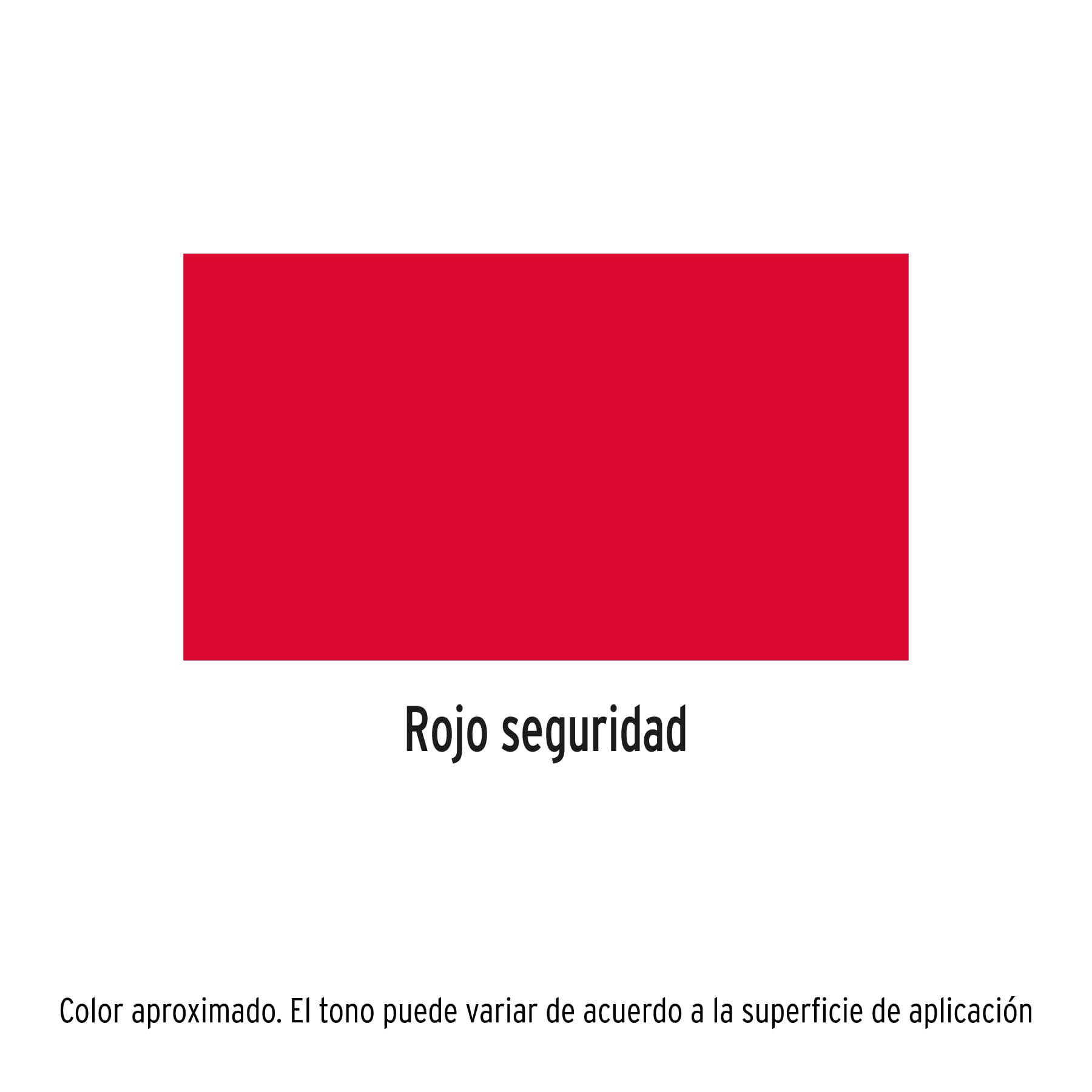 Pintura en aerosol rojo seguridad 400 ml - Imagen 2