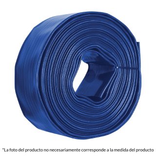 Metro de manguera plana 2" para descarga con motobomba