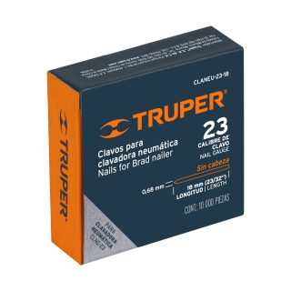 Clavos calibre 23, 18 mm