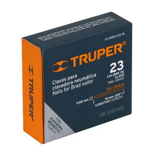 Clavos calibre 23, 19 mm