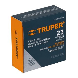 Clavos calibre 23, 25 mm