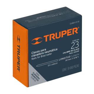 Clavos calibre 23, 30 mm