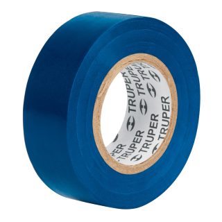 Cinta de aislar de 9 m x 19 mm azul Truper
