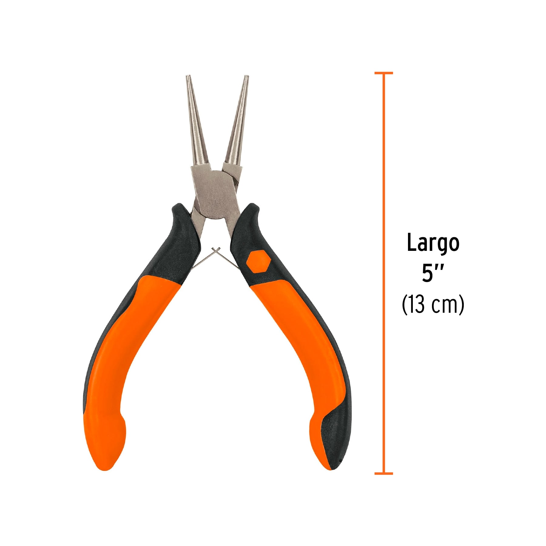 Mini pinza de punta redonda 5" Truper - Imagen 4