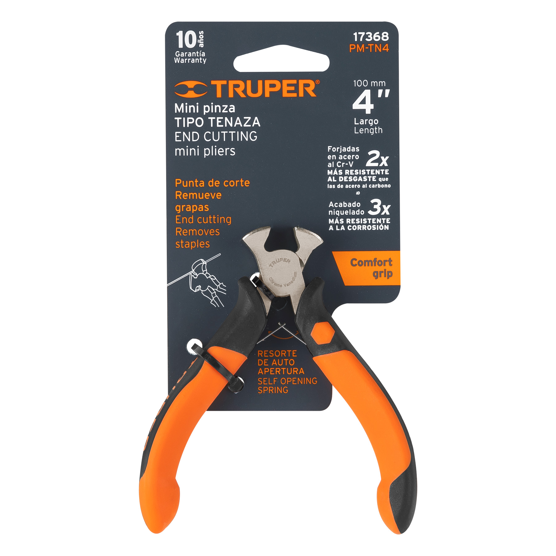 Mini pinza tipo tenaza 4" Truper - Imagen 2