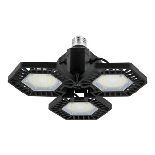 Luminario LED 65 W con 3 paneles abatibles