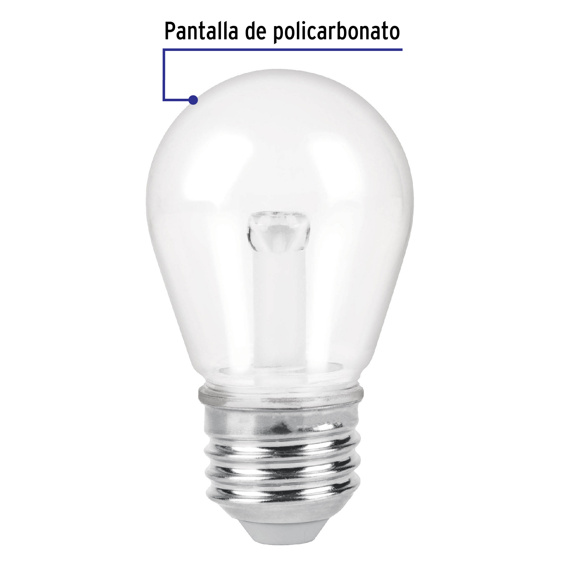 Lámpara LED S14 sin filamento 1 W luz cálida - Imagen 3