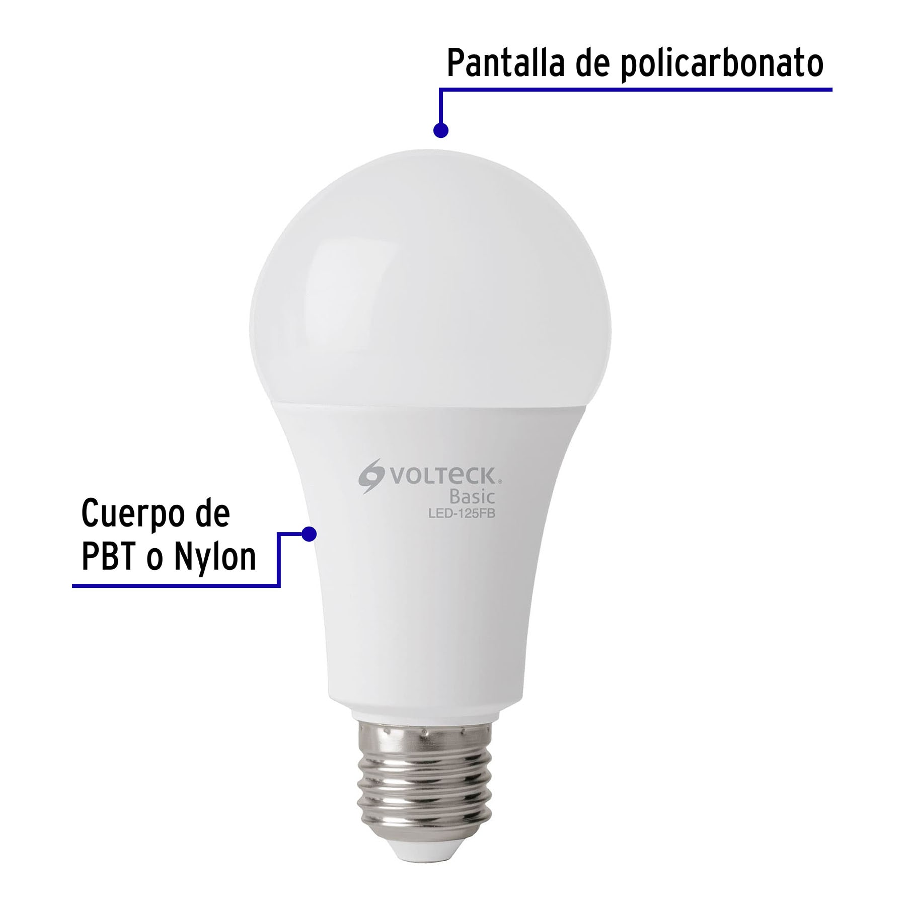 Pack de 4 lámparas de LED A19 16 W luz de día - Imagen 3