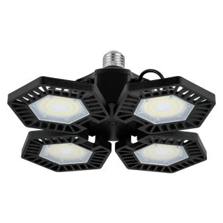 Luminario de LED 100W con 4 paneles abatibles