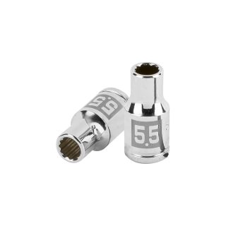 Copa de 5.5 mm 12 puntas, raíz 1/4"